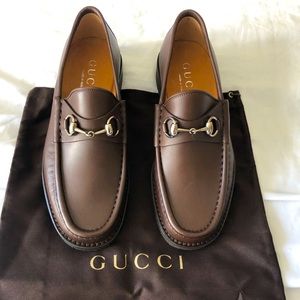 Gucci Men’s Laredo Calf Loafers Size 6
